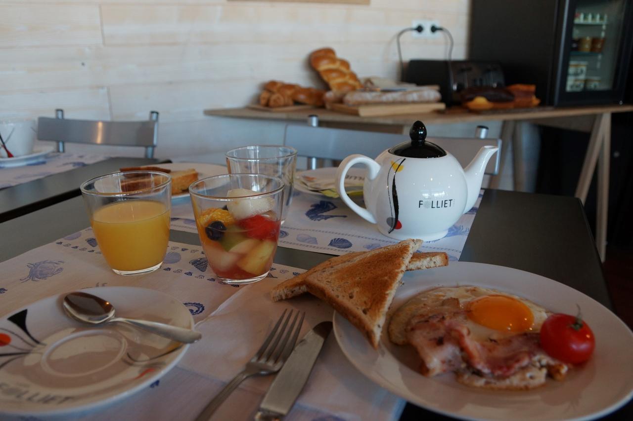 Hotel La Cote Oceane- 250 M Plage 생장드몽 외부 사진