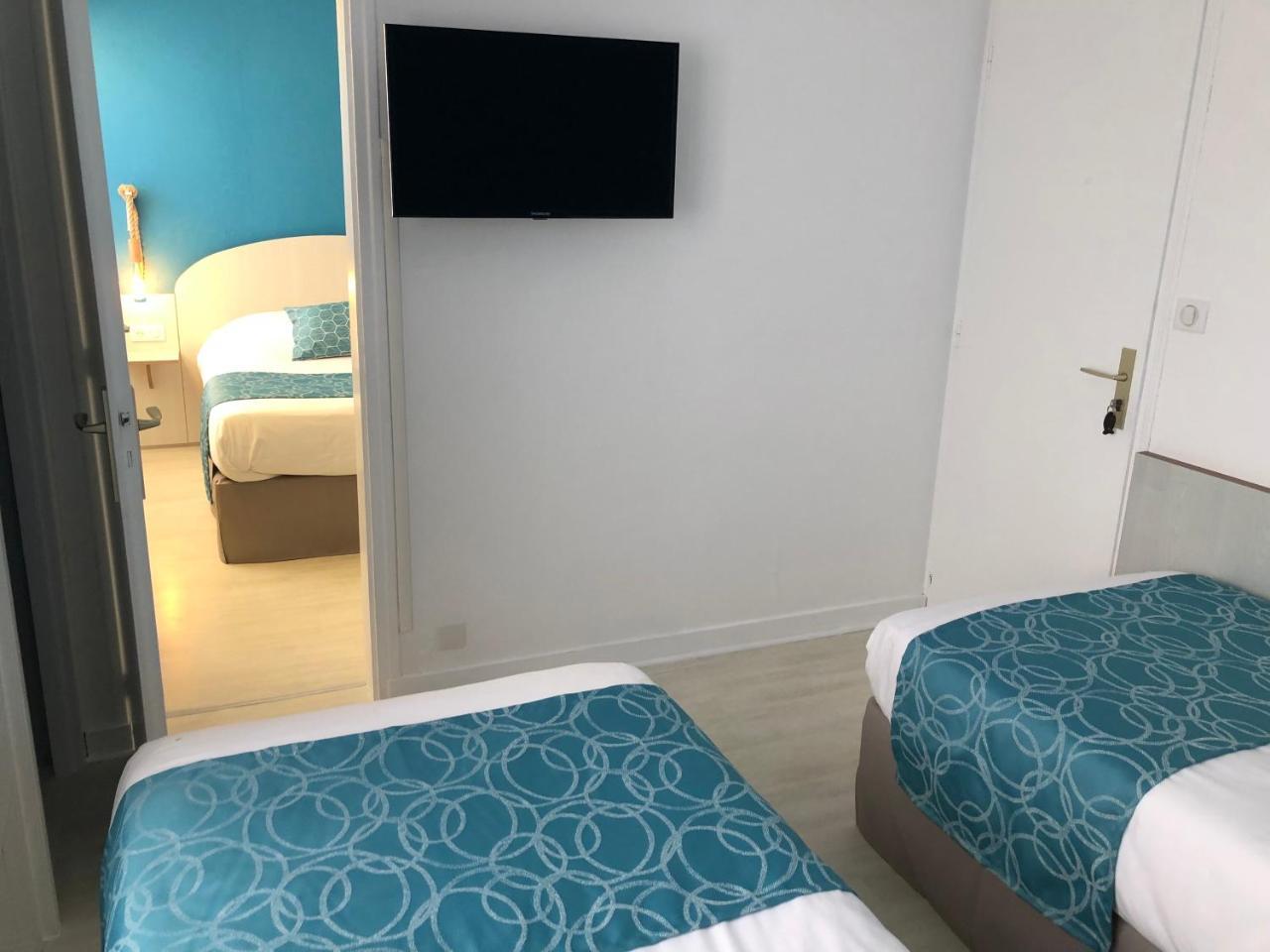 Hotel La Cote Oceane- 250 M Plage 생장드몽 외부 사진