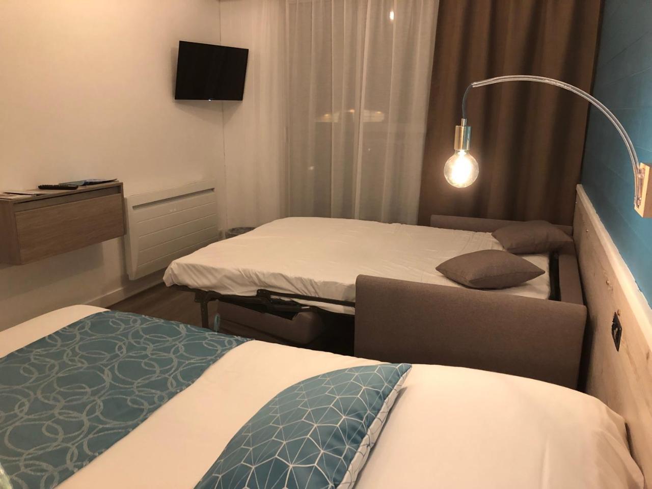 Hotel La Cote Oceane- 250 M Plage 생장드몽 외부 사진