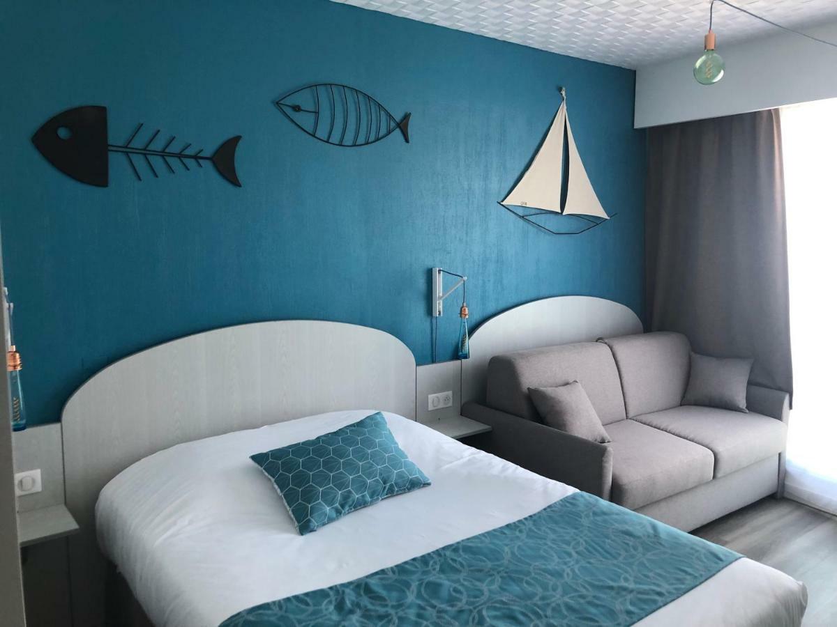 Hotel La Cote Oceane- 250 M Plage 생장드몽 외부 사진