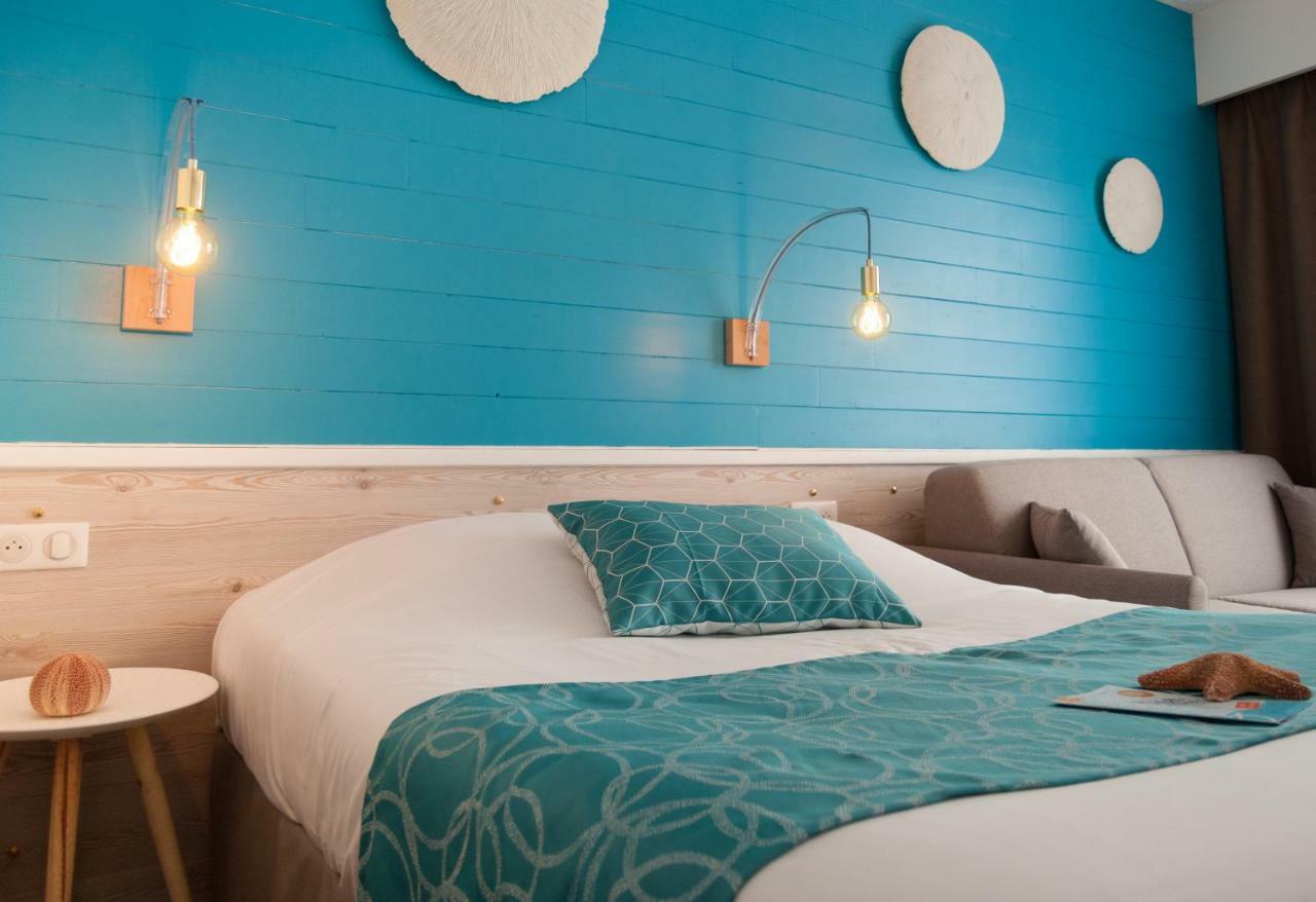 Hotel La Cote Oceane- 250 M Plage 생장드몽 외부 사진